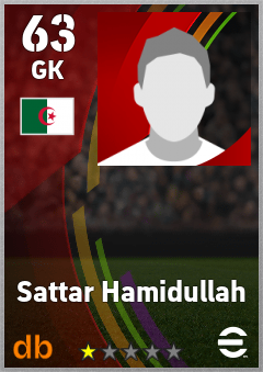 Sattar Hamidullah eFootball player card