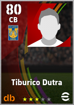 Tiburico Dutra — CB, OVR 80, MAX 80