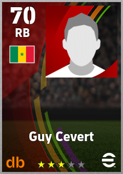 Guy Cevert eFootball player card
