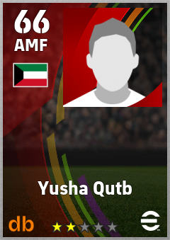 Yusha Qutb eFootball player card