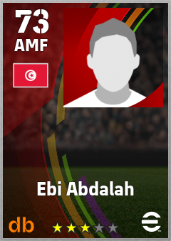 Ebi Abdalah eFootball player card
