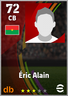 Éric Alain eFootball player card
