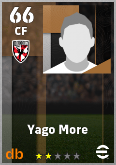 Yago More — CF, OVR 66, MAX 66