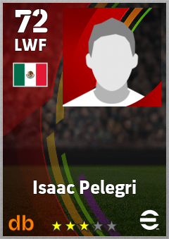 Isaac Pelegri eFootball player card