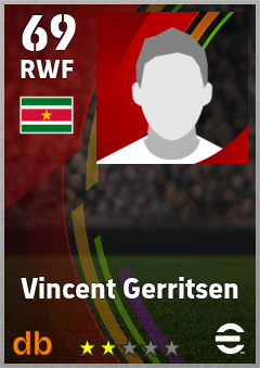Vincent Gerritsen eFootball player card