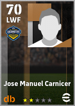 Jose Manuel Carnicer — LWF, OVR 70, MAX 70