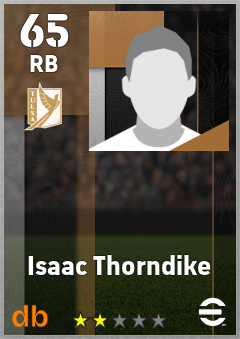 Isaac Thorndike eFootball player card