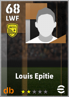 Louis Epitie — LWF, OVR 68, MAX 68