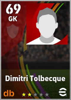 Dimitri Tolbecque eFootball player card
