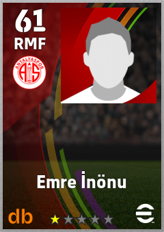 Emre İnönu — RMF, OVR 61, MAX 61