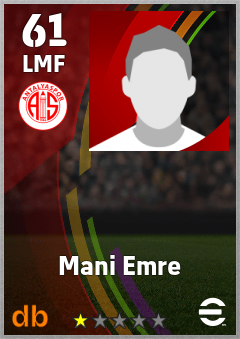 Mani Emre — LMF, OVR 61, MAX 61