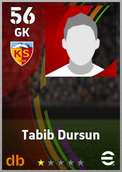 Tabib Dursun — GK, OVR 56, MAX 56