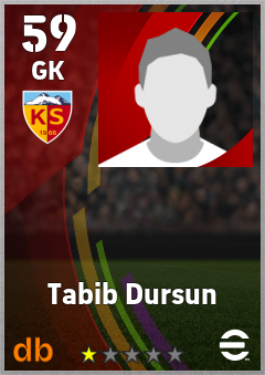 Tabib Dursun — GK, OVR 59, MAX 59