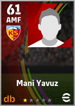 Mani Yavuz — AMF, OVR 61, MAX 61