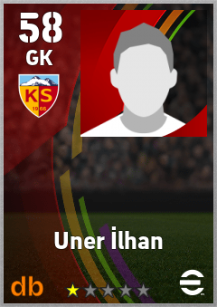 Uner İlhan — GK, OVR 58, MAX 58