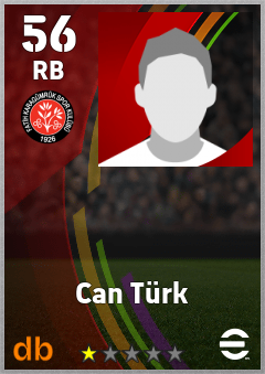 Can Türk — RB, OVR 56, MAX 56