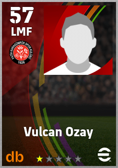 Vulcan Ozay — LMF, OVR 57, MAX 57
