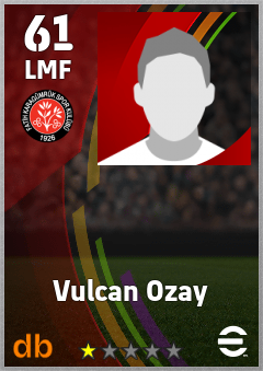 Vulcan Ozay — LMF, OVR 61, MAX 61