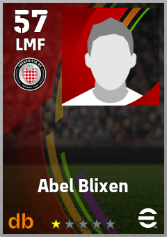 Abel Blixen — LMF, OVR 57, MAX 57