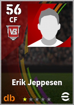 Erik Jeppesen — CF, OVR 56, MAX 56