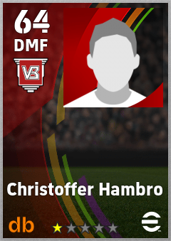 Christoffer Hambro — DMF, OVR 64, MAX 64