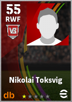 Nikolai Toksvig — RWF, OVR 55, MAX 55