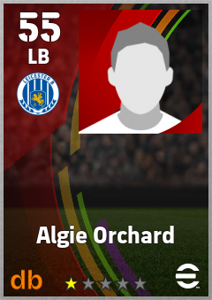 Algie Orchard — LB, OVR 55, MAX 55