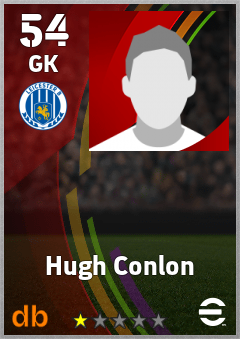 Hugh Conlon — GK, OVR 54, MAX 54