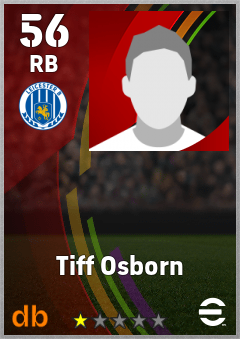Tiff Osborn — RB, OVR 56, MAX 56