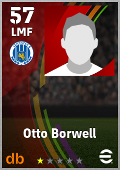 Otto Borwell — LMF, OVR 57, MAX 57