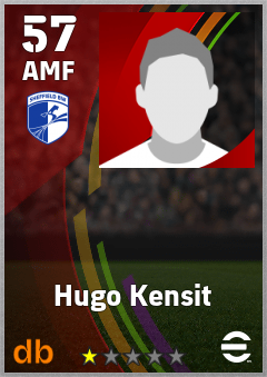 Hugo Kensit — AMF, OVR 57, MAX 57