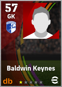 Baldwin Keynes — GK, OVR 57, MAX 57