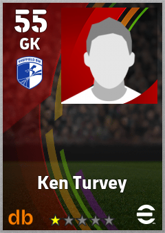 Ken Turvey — GK, OVR 55, MAX 55