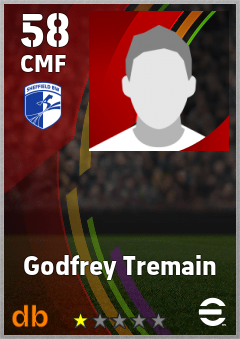 Godfrey Tremain — CMF, OVR 58, MAX 58