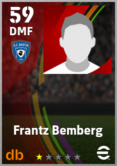 Frantz Bemberg — DMF, OVR 59, MAX 59