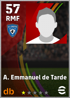 A. Emmanuel de Tarde — RMF, OVR 57, MAX 57