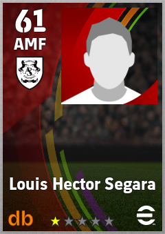 Louis Hector Segara — AMF, OVR 61, MAX 61