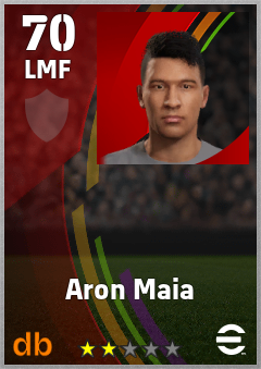 Aron Maia eFootball player card