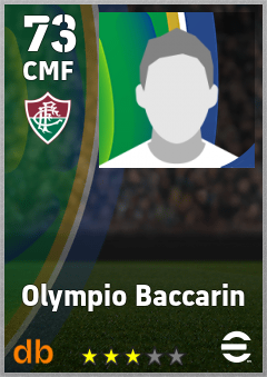 Olympio Baccarin — CMF, OVR 73, MAX 73
