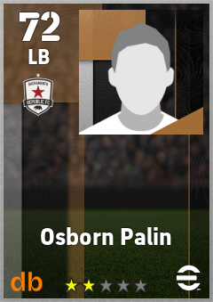 Osborn Palin — LB, OVR 72, MAX 72