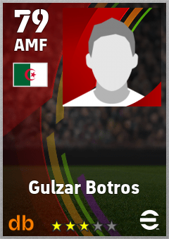 Gulzar Botros — AMF, OVR 79, MAX 79