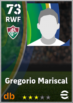 Gregorio Mariscal — RWF, OVR 73, MAX 73