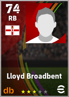 Lloyd Broadbent eFootball player card