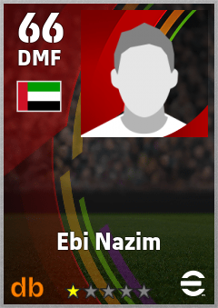 Ebi Nazim eFootball player card
