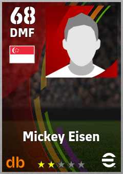 Mickey Eisen eFootball player card