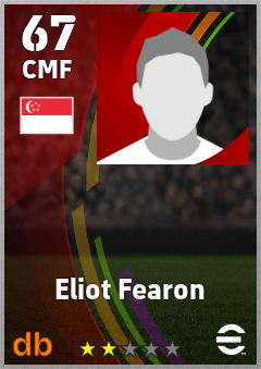 Eliot Fearon eFootball player card