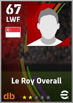 Le Roy Overall eFootball player card