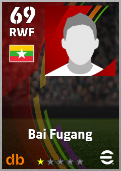 Bai Fugang — RWF, OVR 69, MAX 69