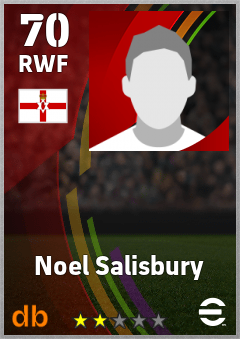 Noel Salisbury eFootball player card