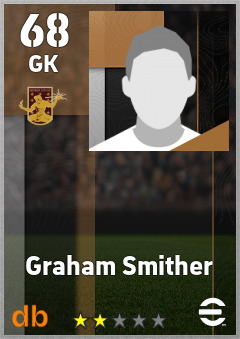 Graham Smither — GK, OVR 68, MAX 68